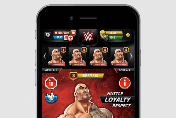 WWE-Mobile-Gaming-App-ReDesigned-by-AlfredoHernandez-Designer