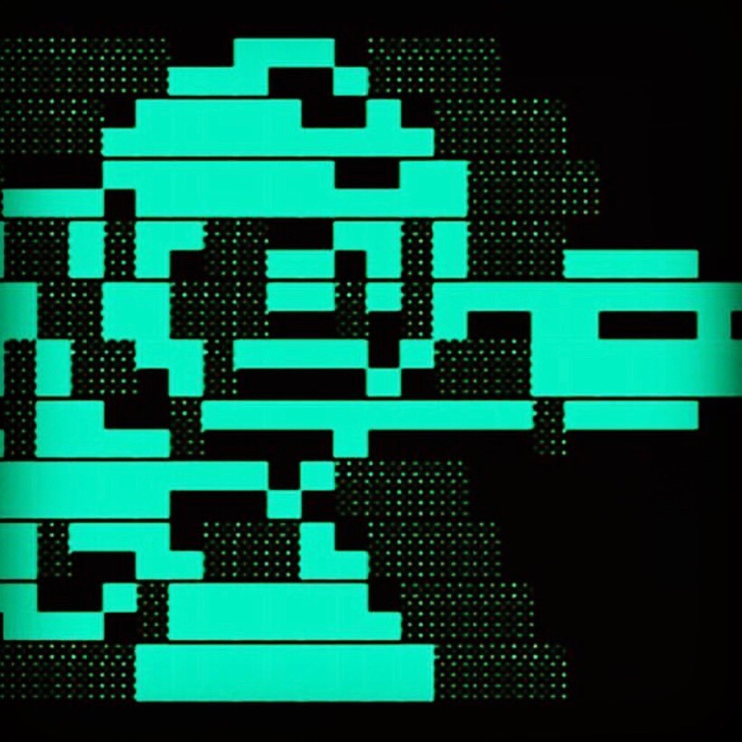 Mega Man Pixel Art Icon