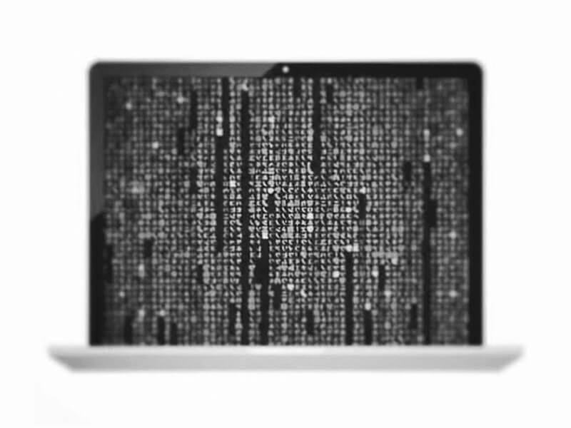 Matrix Laptop Hack Icon Design 2018