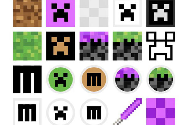 Minecraft-Pixel-Art-Icons