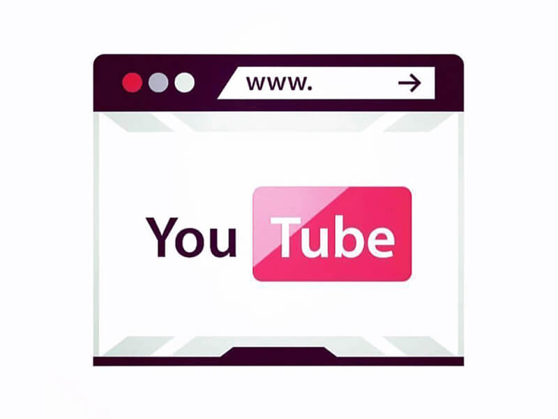 free youtube flat icon design
