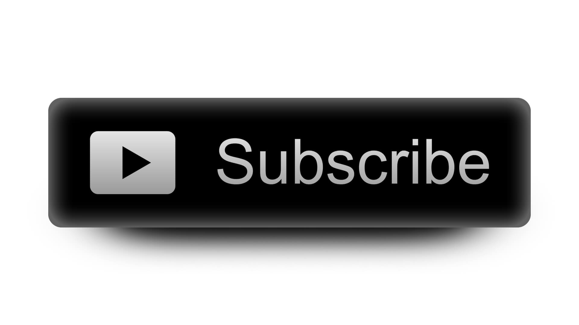 Free Black YouTube Subscribe Button PNG Download By AlfredoCreates 18