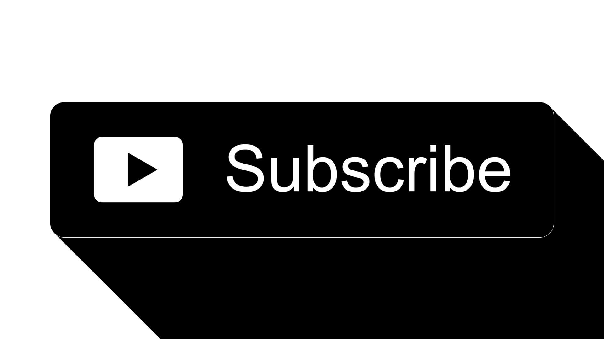 Free Black YouTube Subscribe Button PNG Download By AlfredoCreates 31