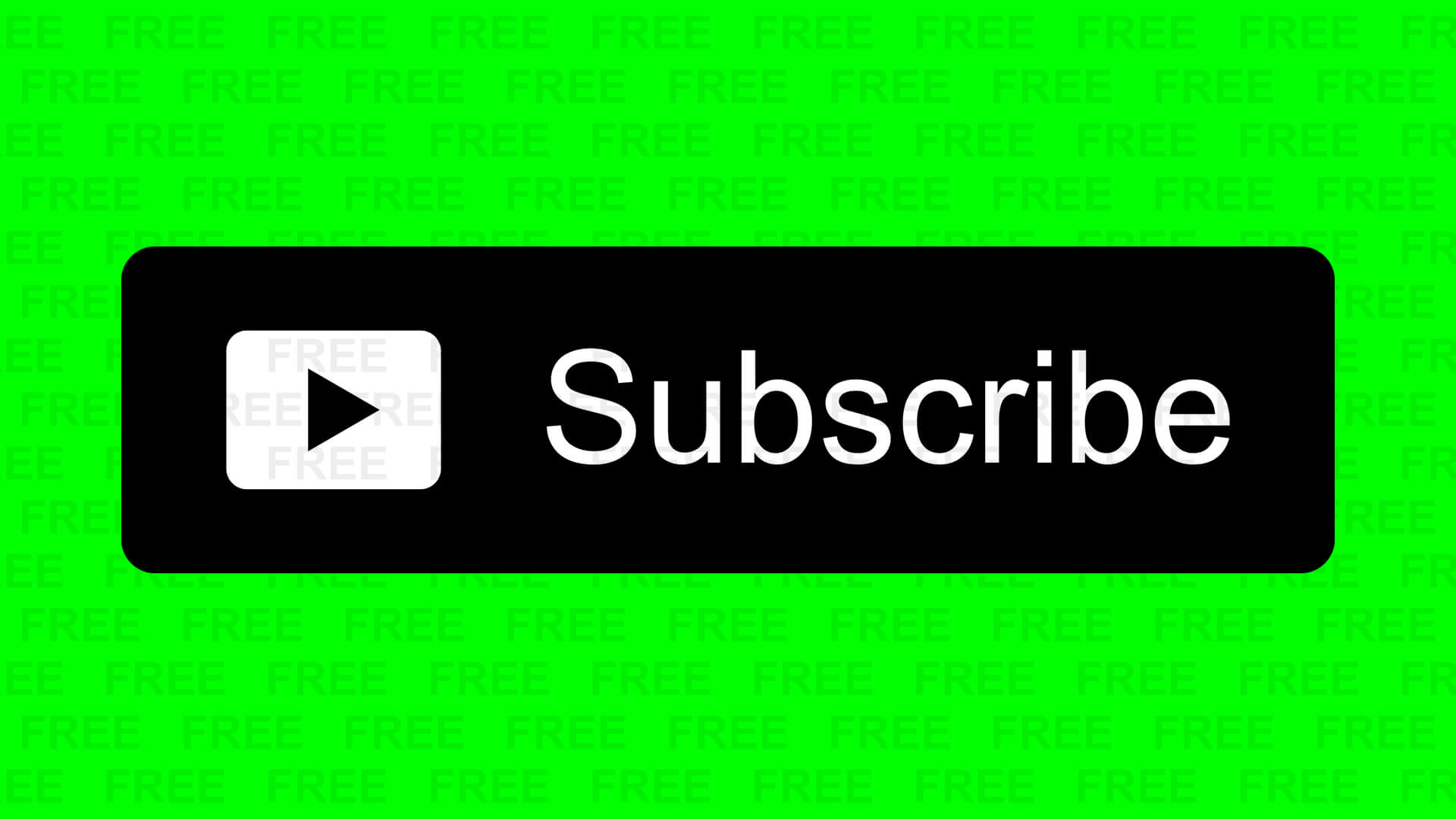 Free Black YouTube Subscribe Button PNG Download By AlfredoCreates 8