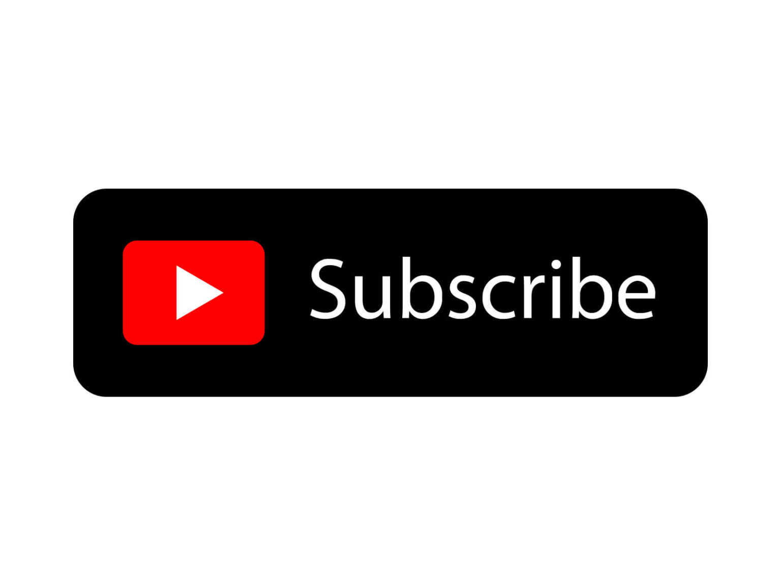 Black Free Youtube Subscribe Transparent Button Icon By Alfredocreates