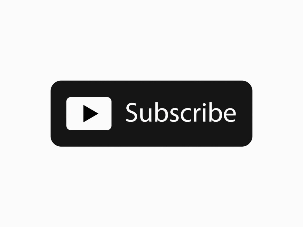 Free YouTube Subscribe Button Animating Icon.