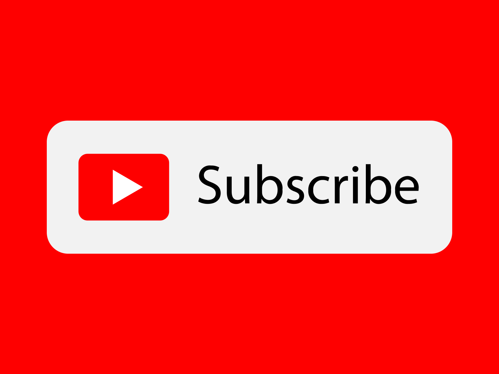 White Free YouTube Subscribe Transparent Button Icon By AlfredoCreates 3