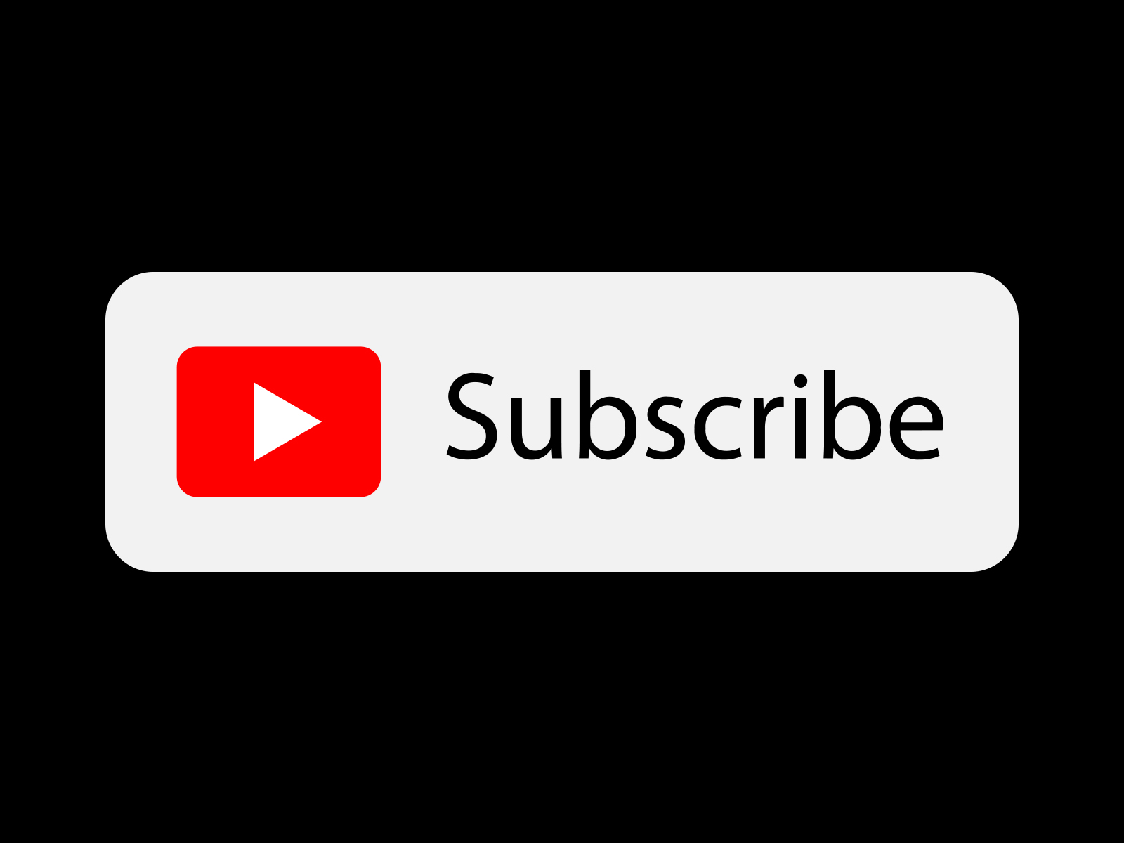 White Free YouTube Subscribe Transparent Button Icon By AlfredoCreates 4