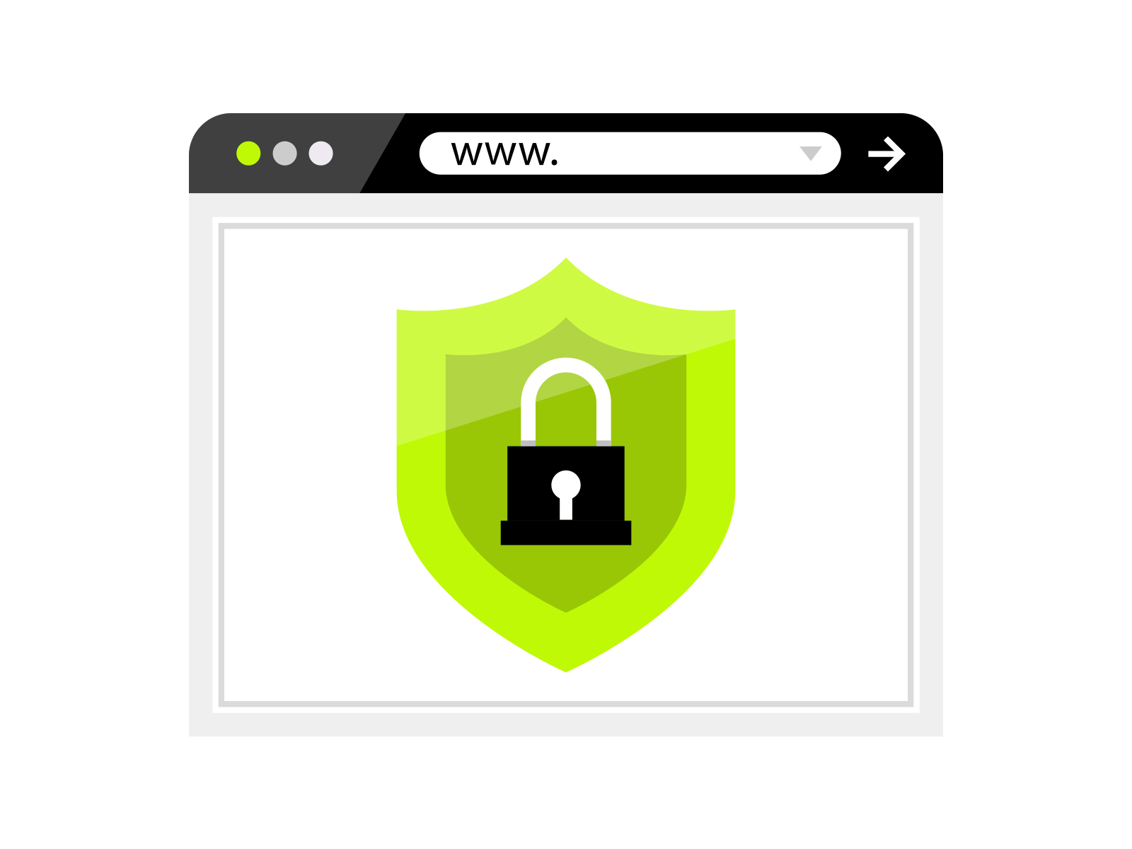 Desktop Web Security Icon Design Download