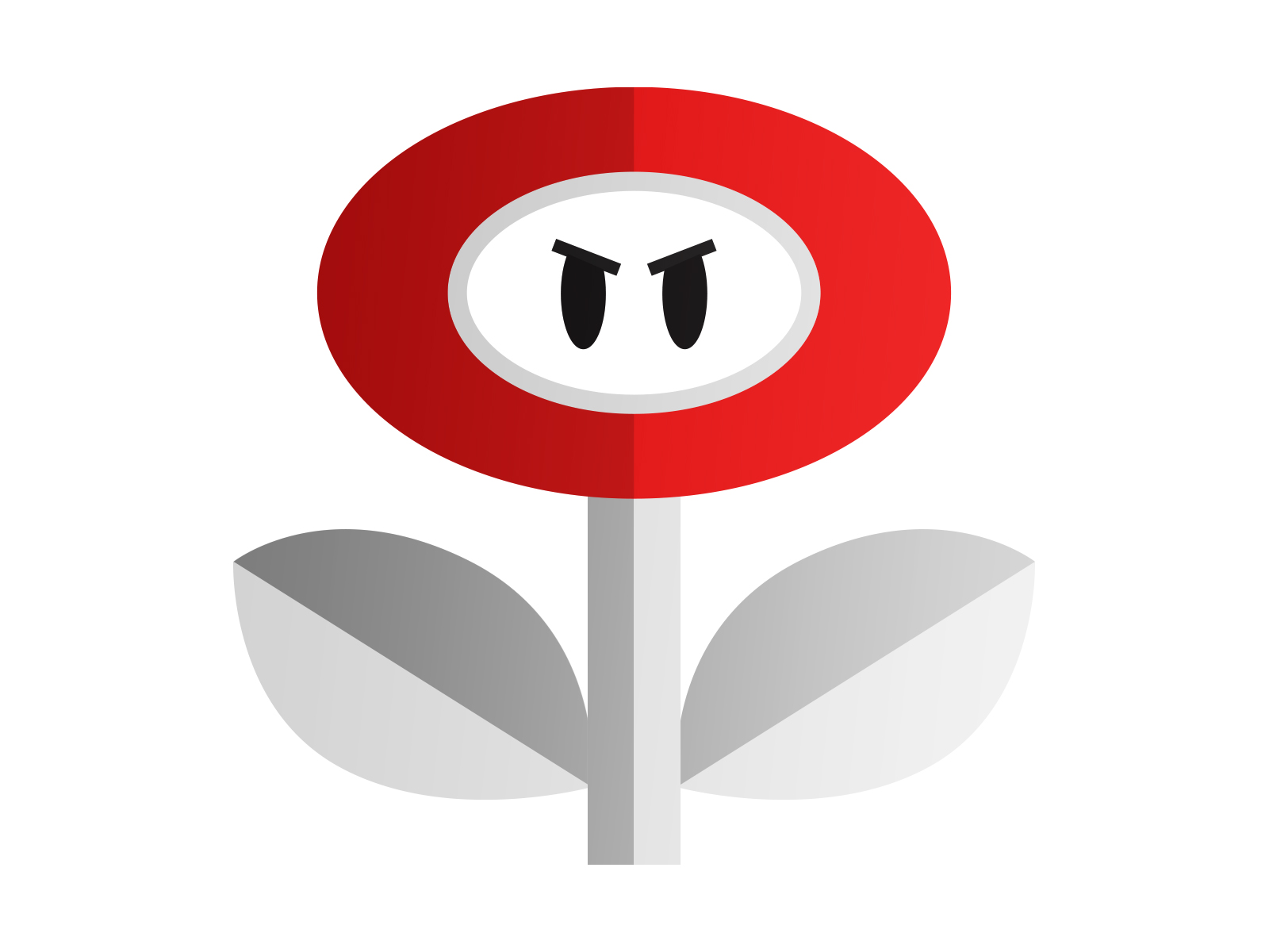 Evil Fire Flower Tired of Being Eaten Icon