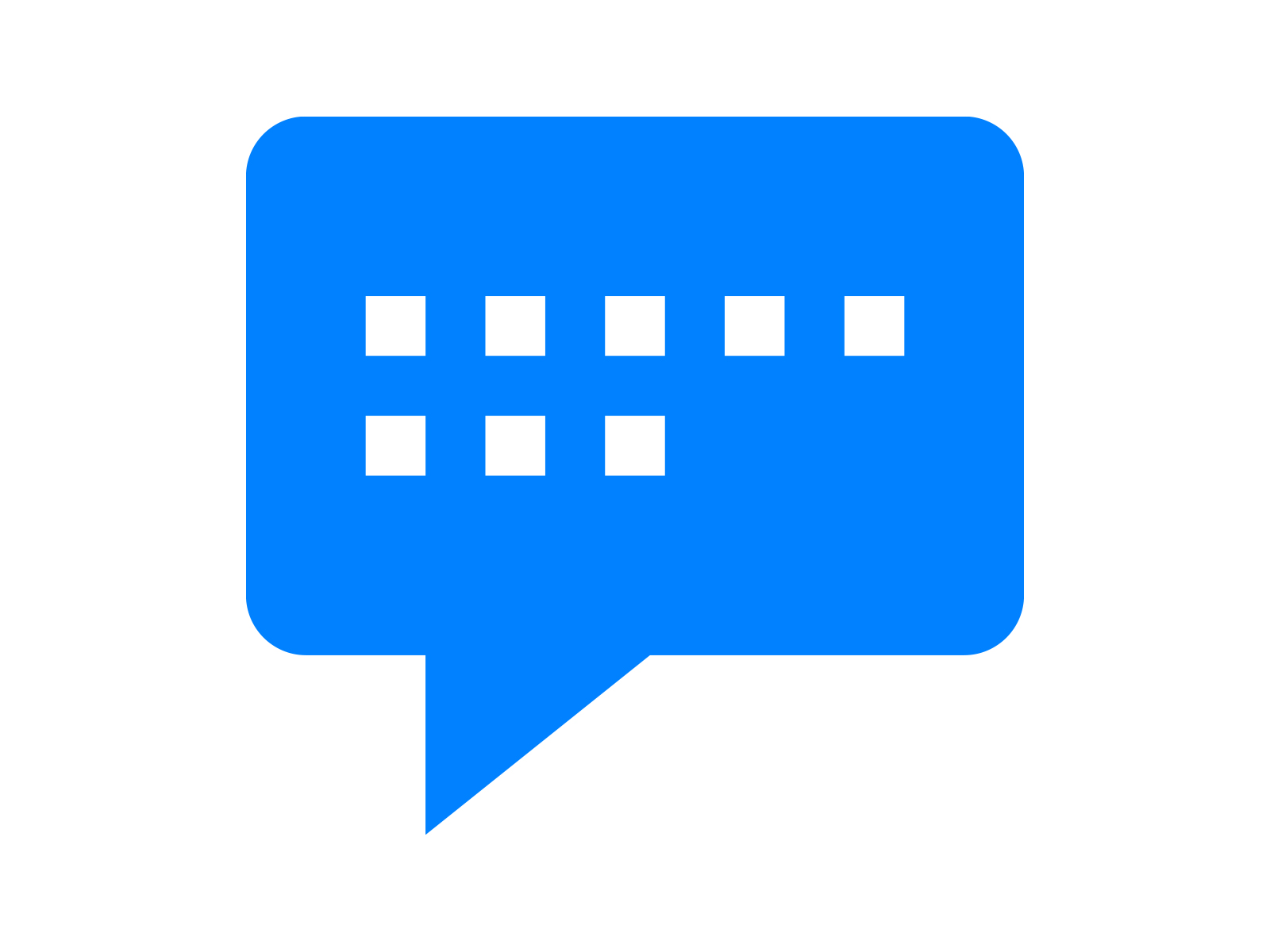 Free Chat Messenger Flat Icon