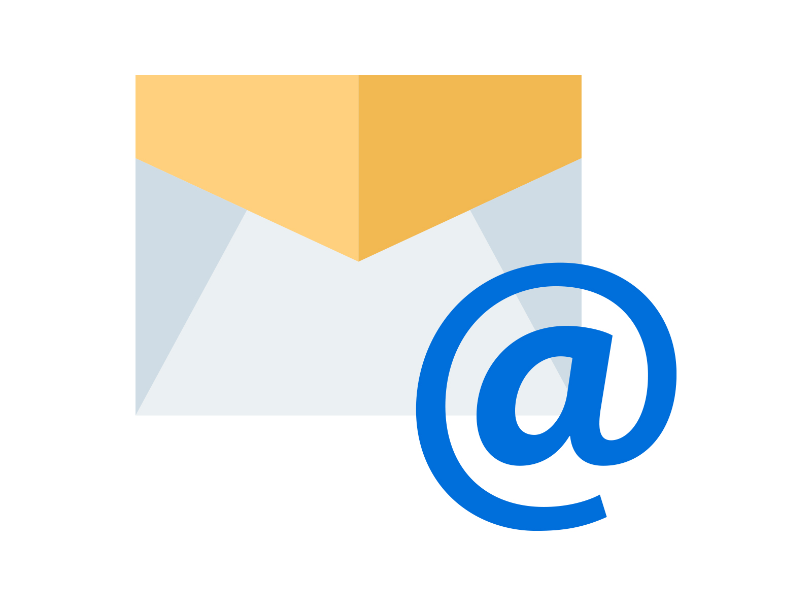 Free Email Contact Icon Design