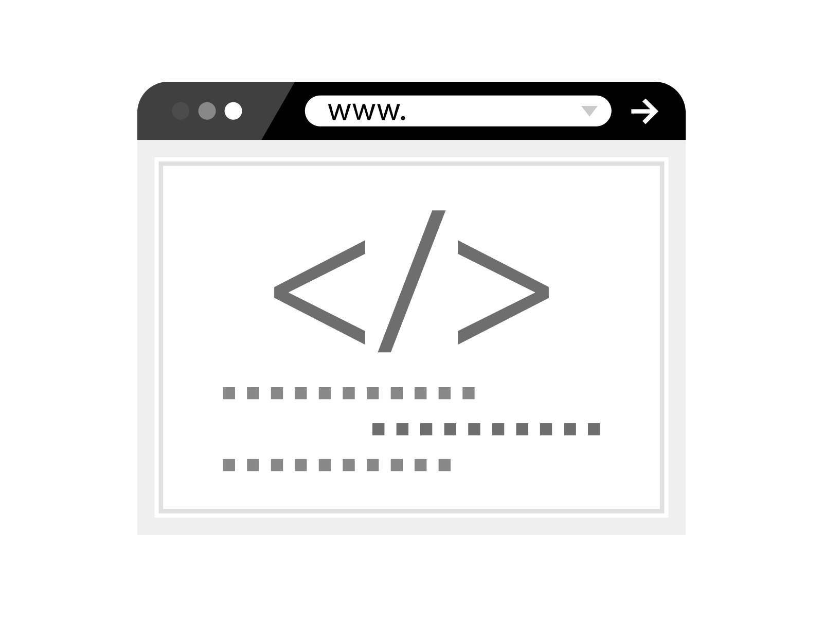 Free Online Web Development Code Icon