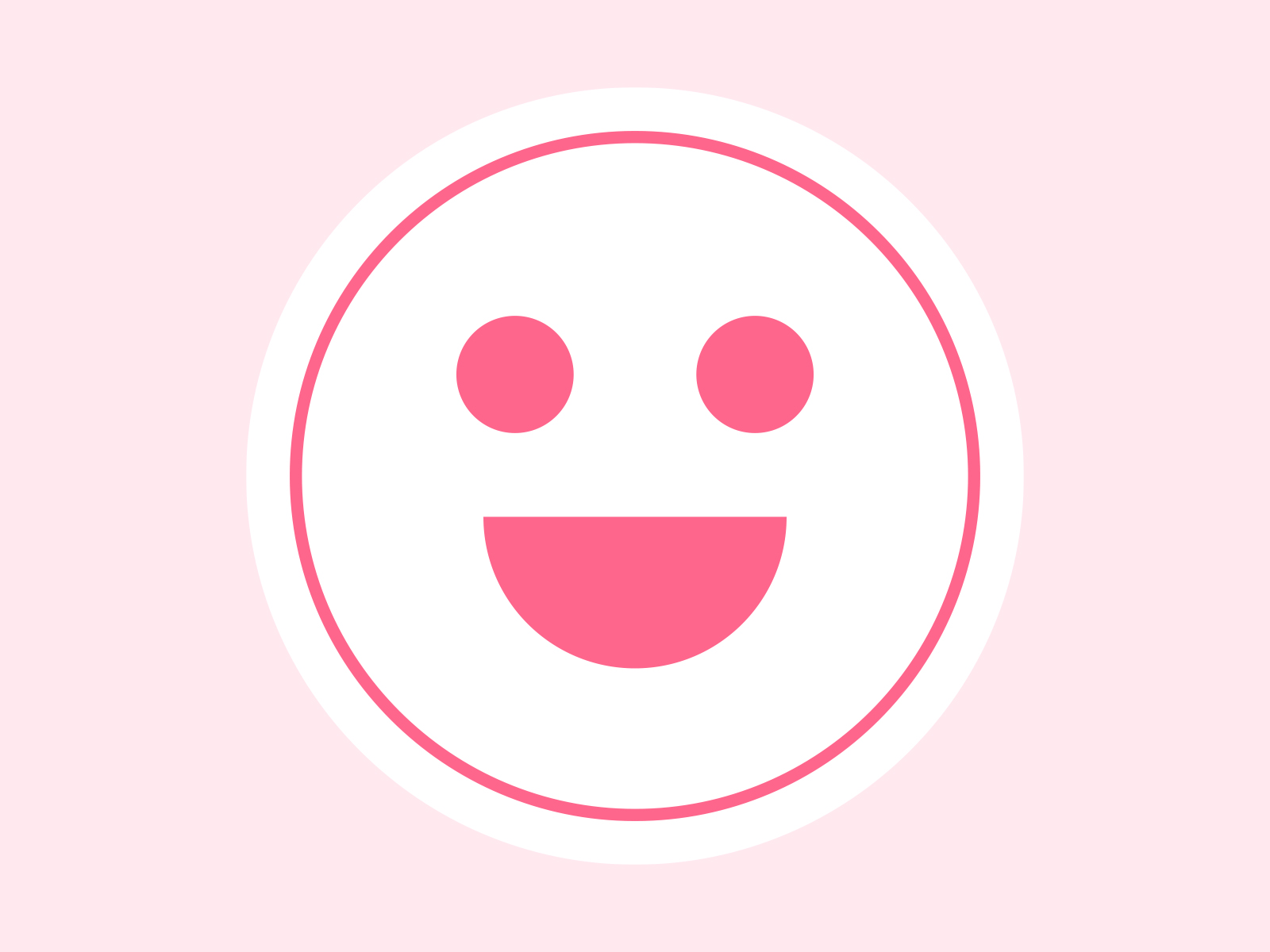 Happy Emoji Face Icon Design