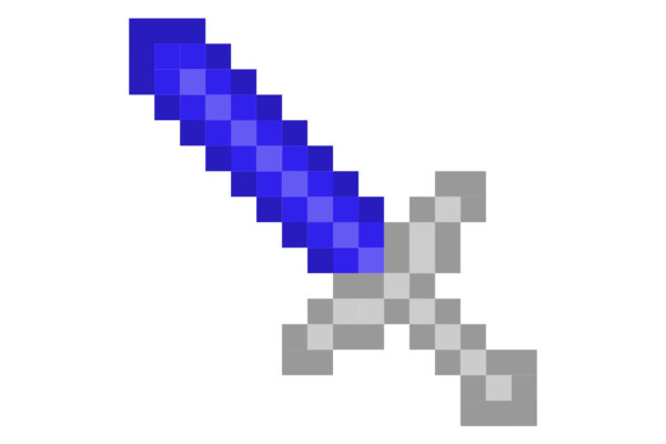 Minecraft-Blue-Pixel-Sword-Icon