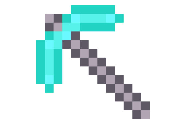 Minecraft-Pickaxe-Icon-Design-Inspiration