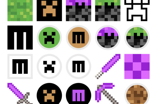 Minecraft-Pixel-Art-Icons