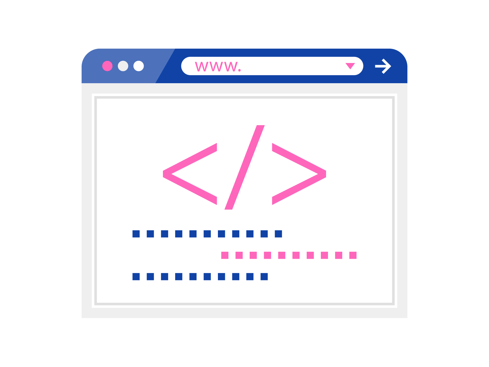 Online Web Analytics Flat Icon Design Inspiration