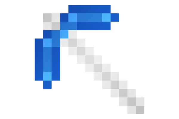 PickAxe-Minecraft-Pixel-Icon-Design-Inspiration