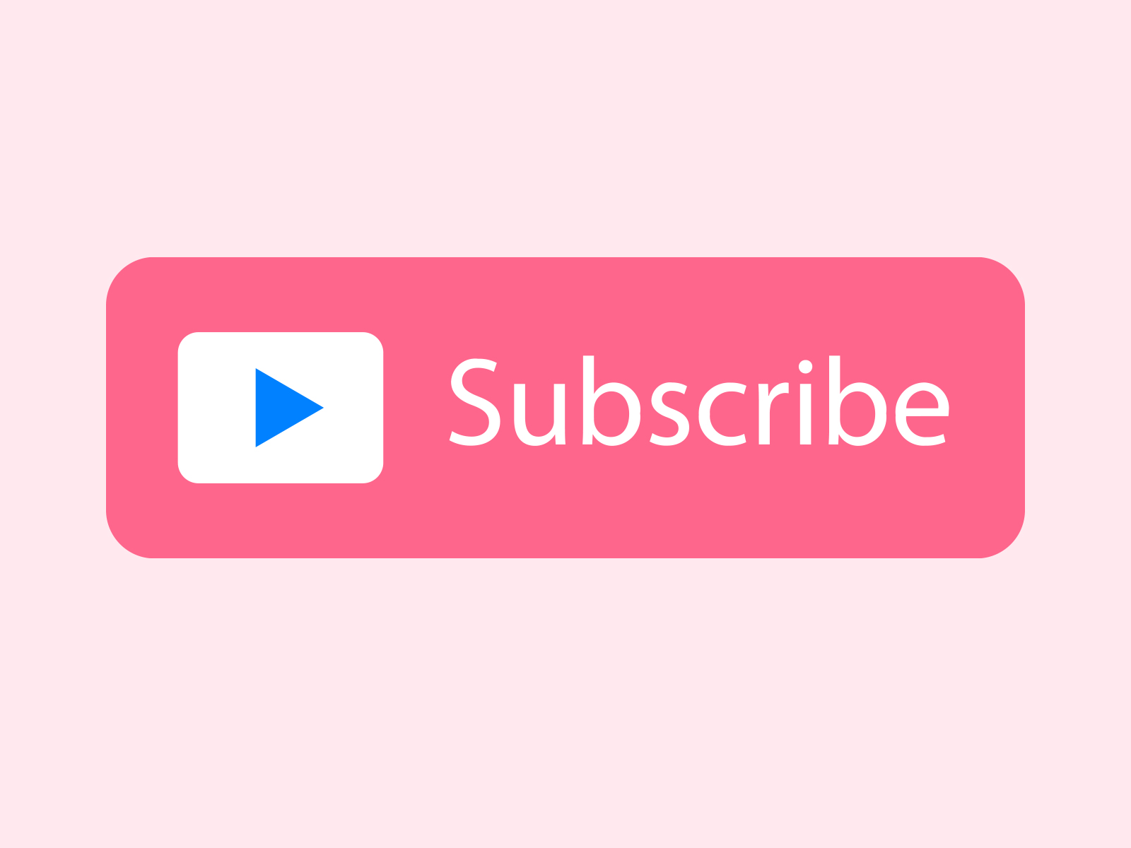 Pink Free YouTube Subscribe Button Icon 2