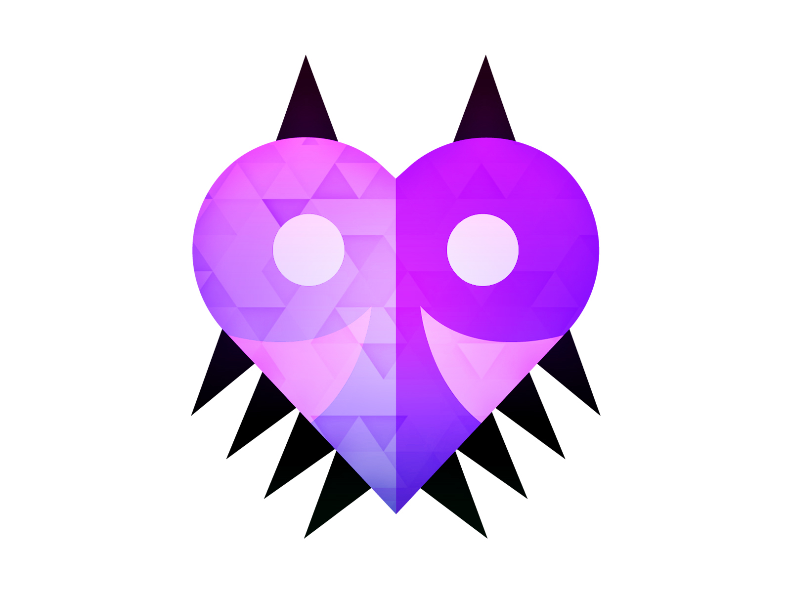 Purple Zelda Majoras Mask Icon Design By Alfredo Hernandez