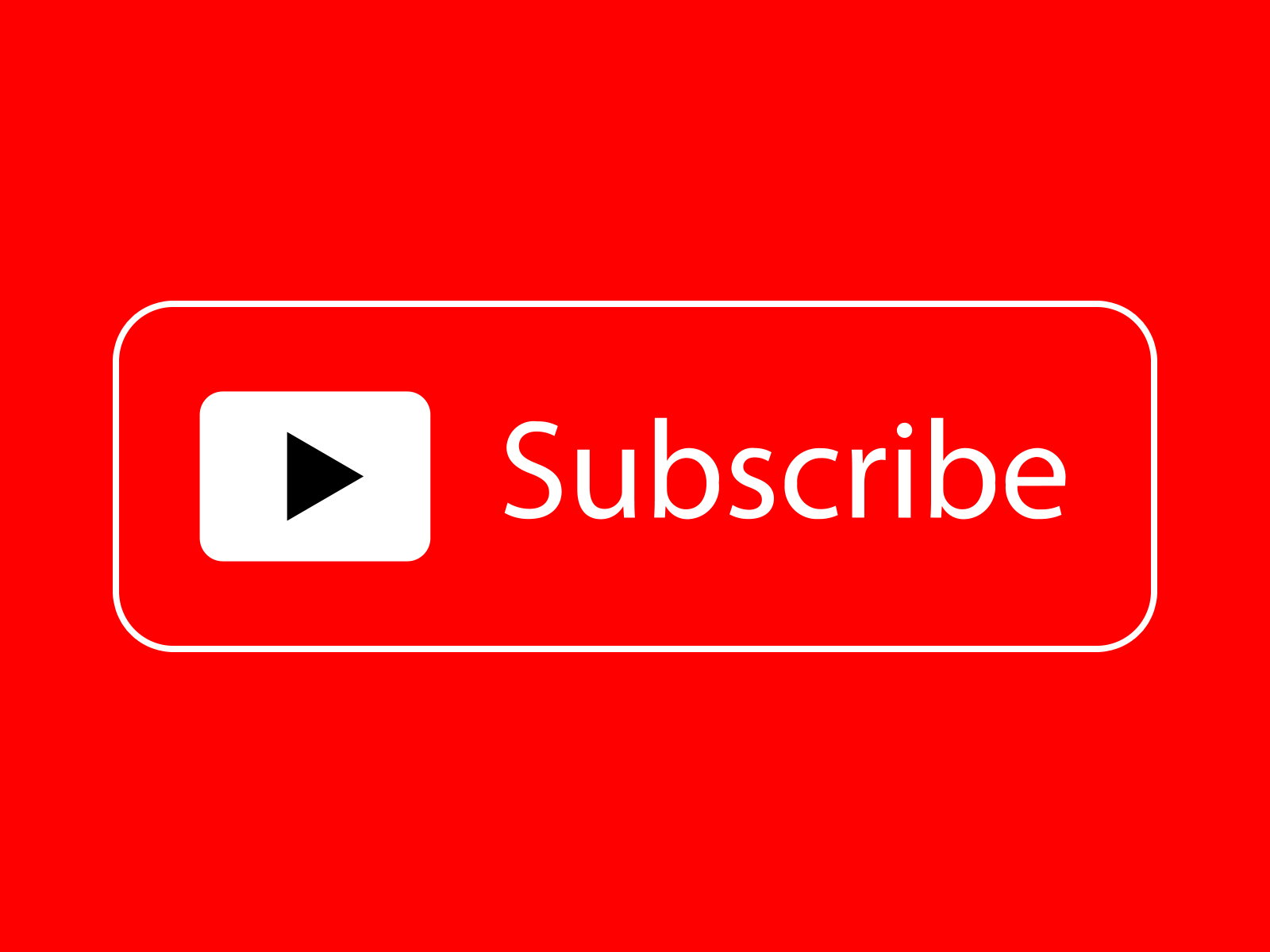 Red Free YouTube Subscribe Transparent Button Icon By AlfredoCreates 5