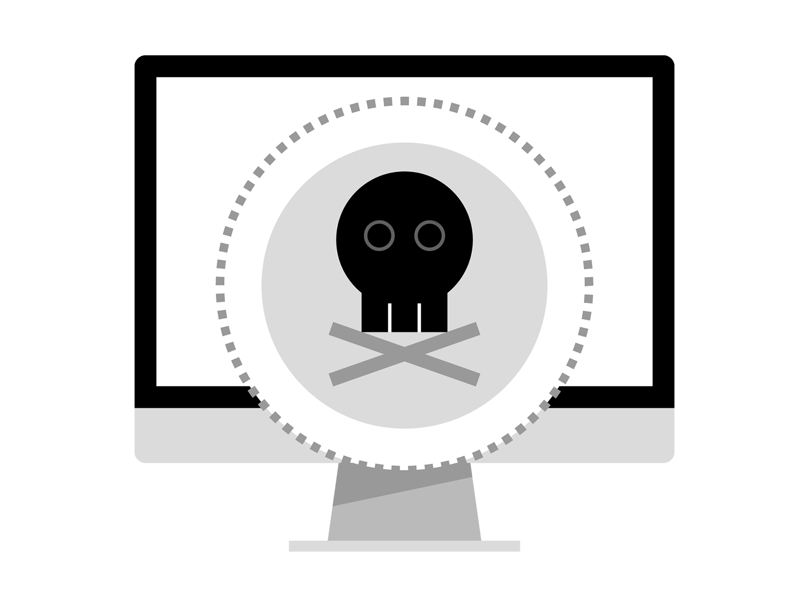 Web Virus Security Icon Design Inspiration