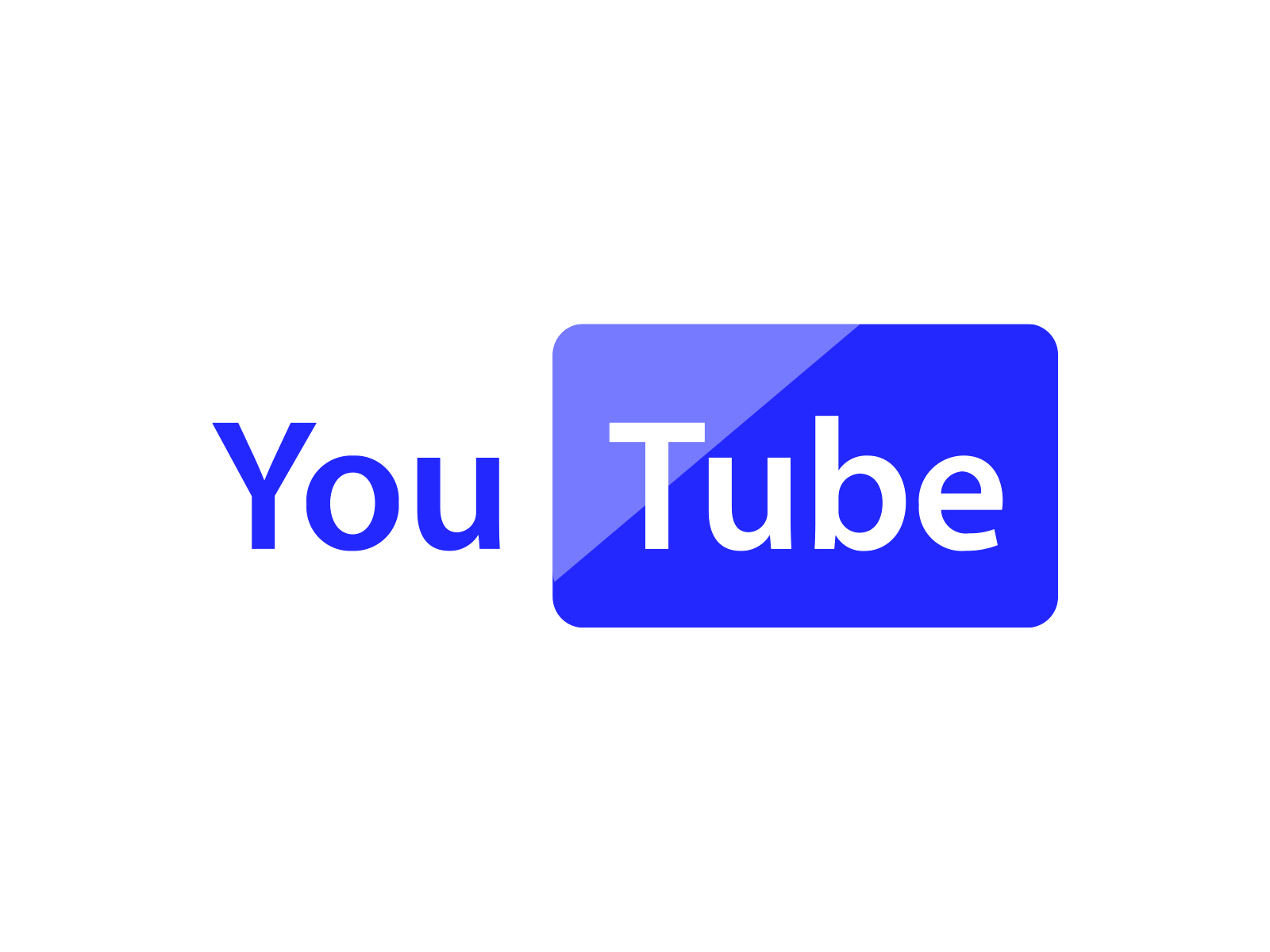 YouTube Navy Blue Icon Design Download